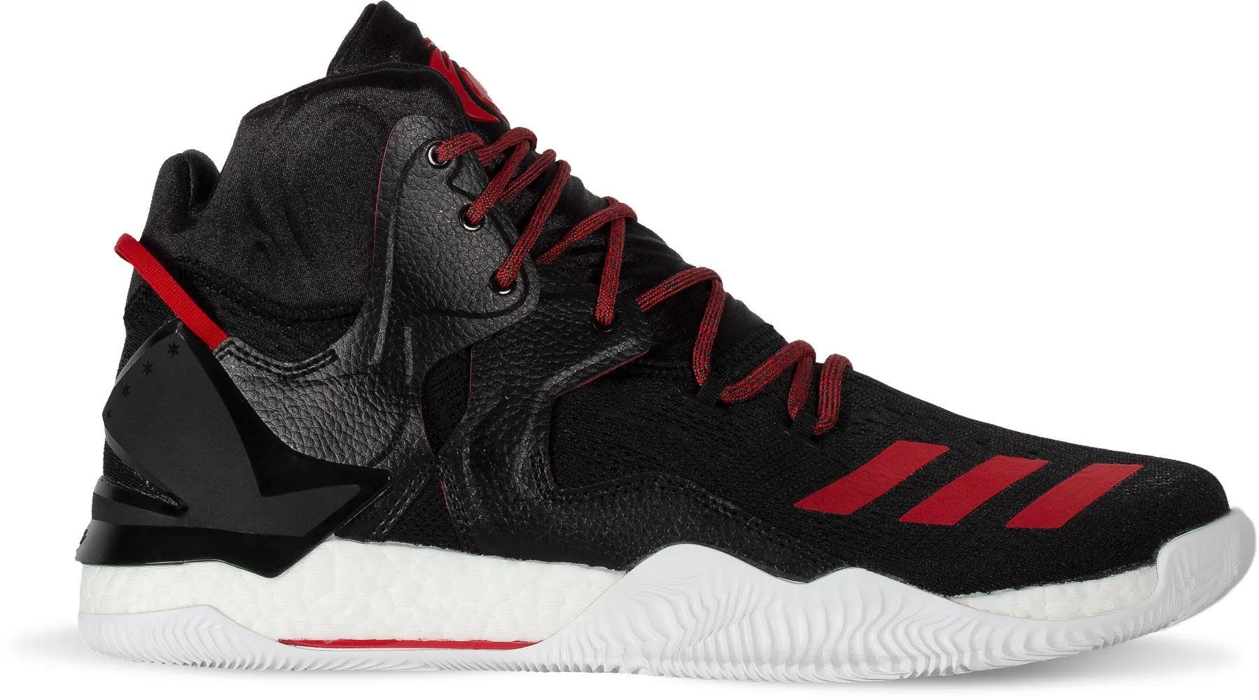 Adidas D Rose 7 Basketball Sneaker - Black