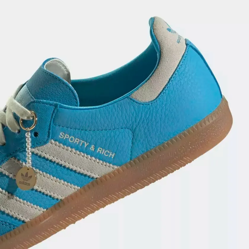 adidas Samba OG x Sporty & Rich 'Blue Rush'