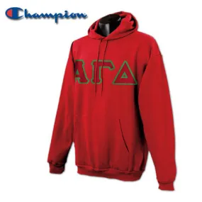 Alpha Gamma Delta Champion Powerblend Hoodie - S700 - TWILL