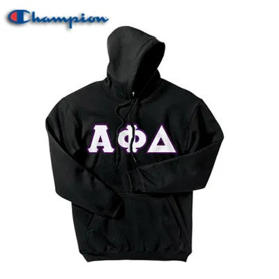 Alpha Phi Delta Champion Powerblend Hoodie - S700 - TWILL