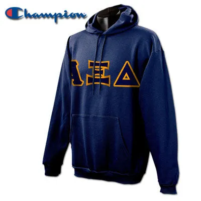 Alpha Xi Delta Champion Powerblend Hoodie - S700 - TWILL