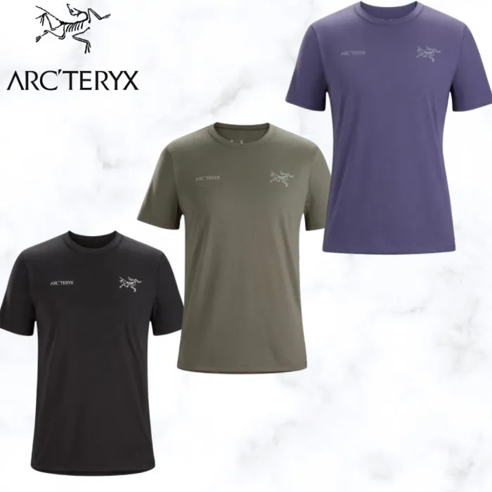 ARC'TERYX  |Crew Neck Blended Fabrics Street Style Cotton Short Sleeves