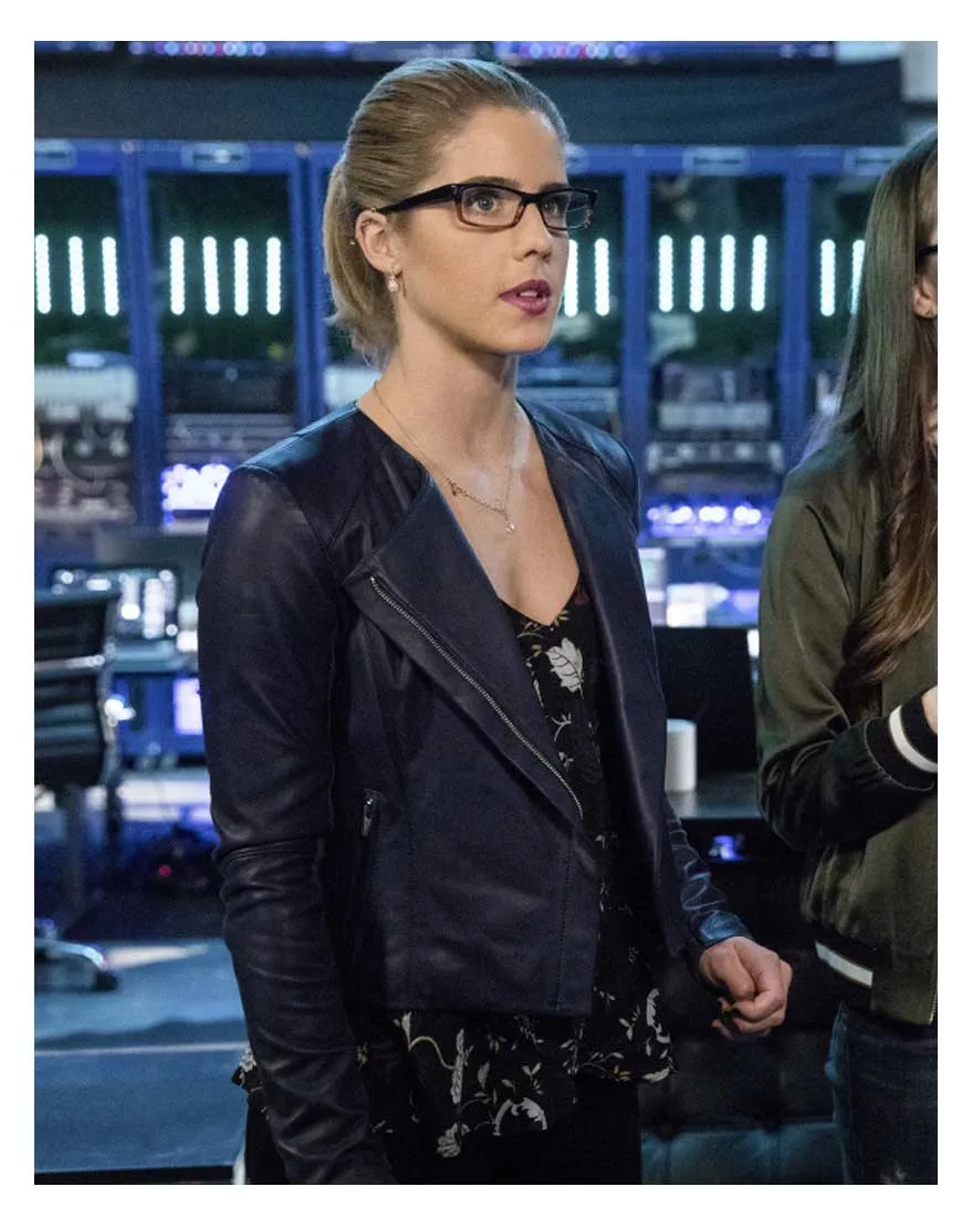 Arrow Dangerous Liaisons Season 5 Felicity Jacket - UJackets