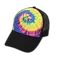 Assorted tie dye hats