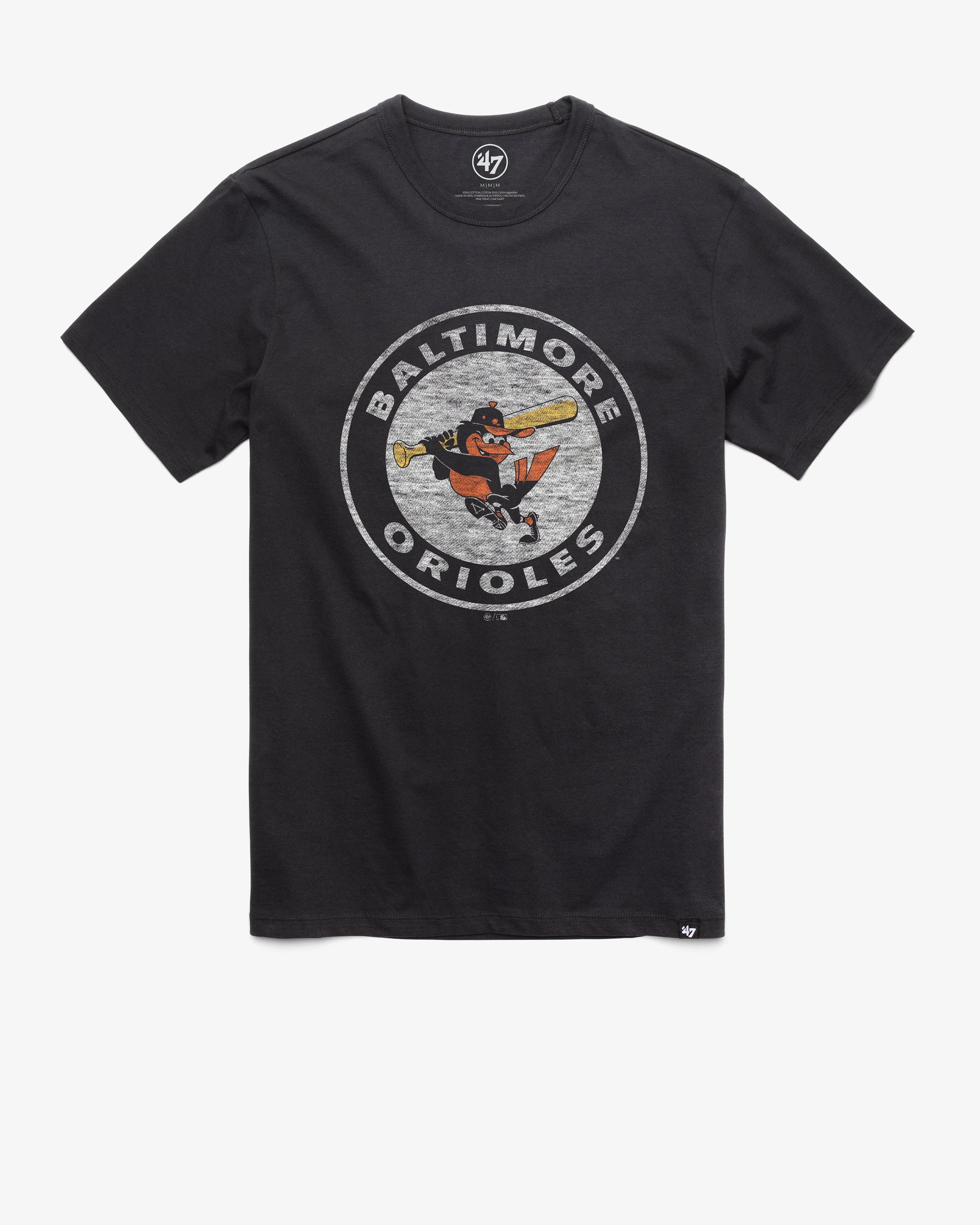 BALTIMORE ORIOLES COOPERSTOWN PREMIER '47 FRANKLIN TEE