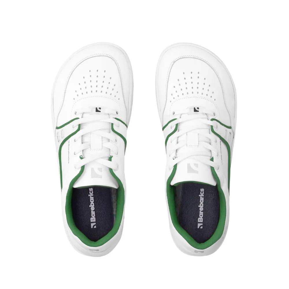 Barebarics Arise Leather Sneaker - White & Green 38 - Like New