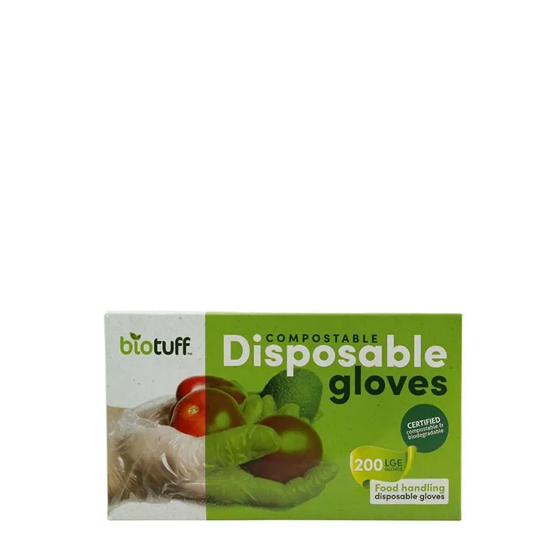 BIOTUFF Compostable Disposable Gloves