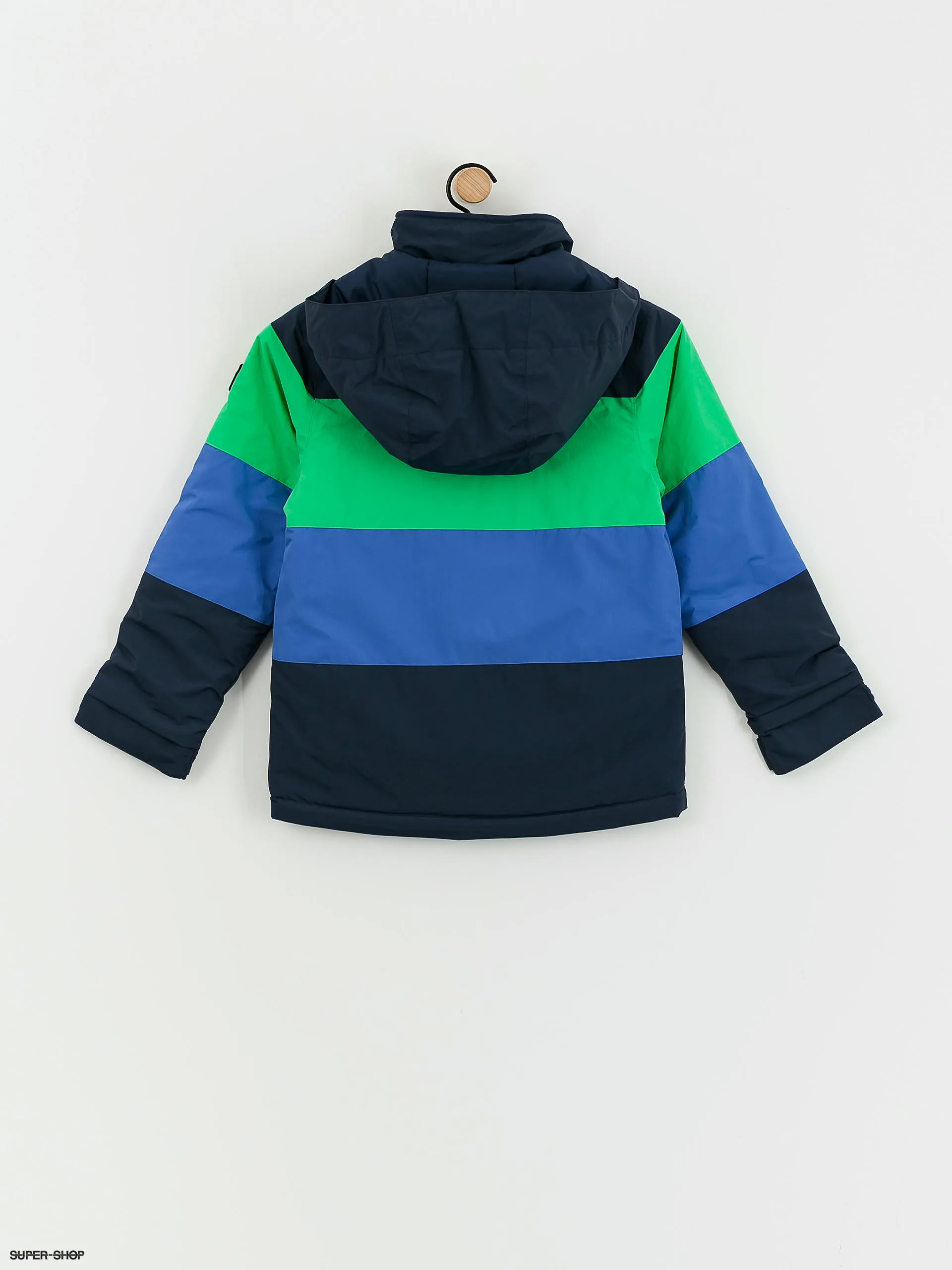 Burton Symbol JR Snowboard jacket (dress blue/galaxy green/amparo blue)