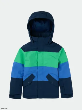 Burton Symbol JR Snowboard jacket (dress blue/galaxy green/amparo blue)