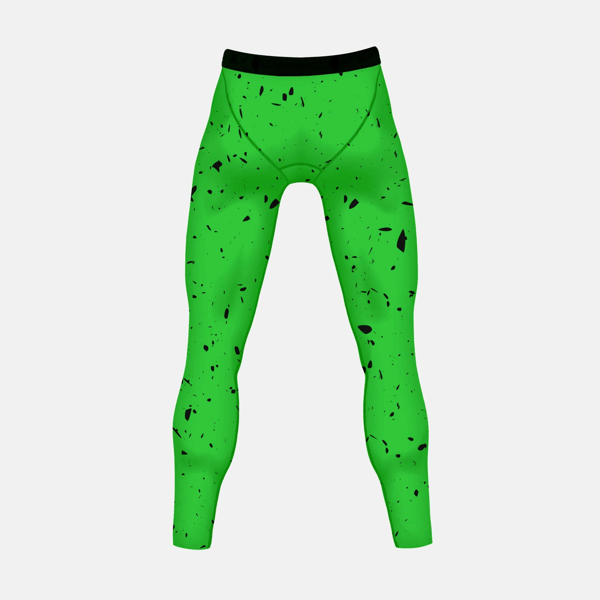 Concrete Lizard Green Tights for Men