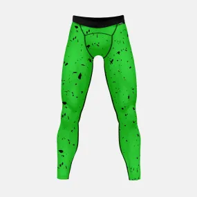 Concrete Lizard Green Tights for Men