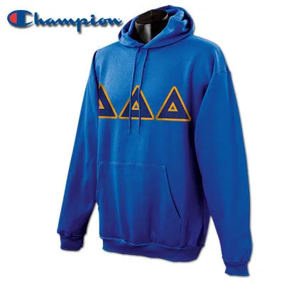 Delta Delta Delta Champion Powerblend Hoodie - S700 - TWILL