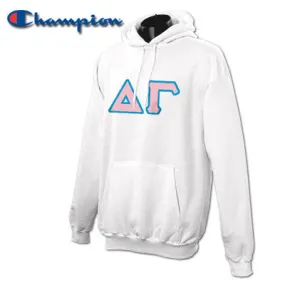 Delta Gamma Champion Powerblend Hoodie - S700 - TWILL