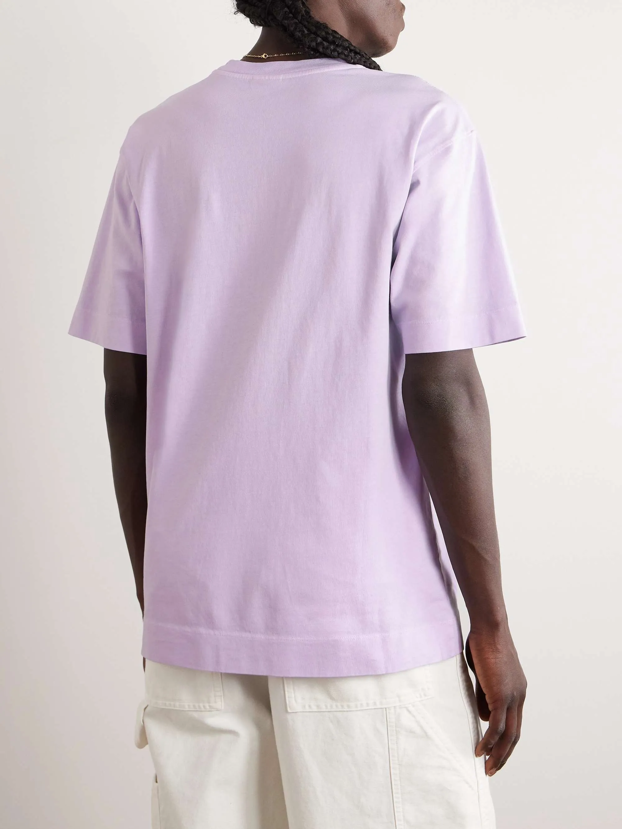 Dries Van Noten  |Crew Neck Unisex Street Style Plain Cotton Short Sleeves