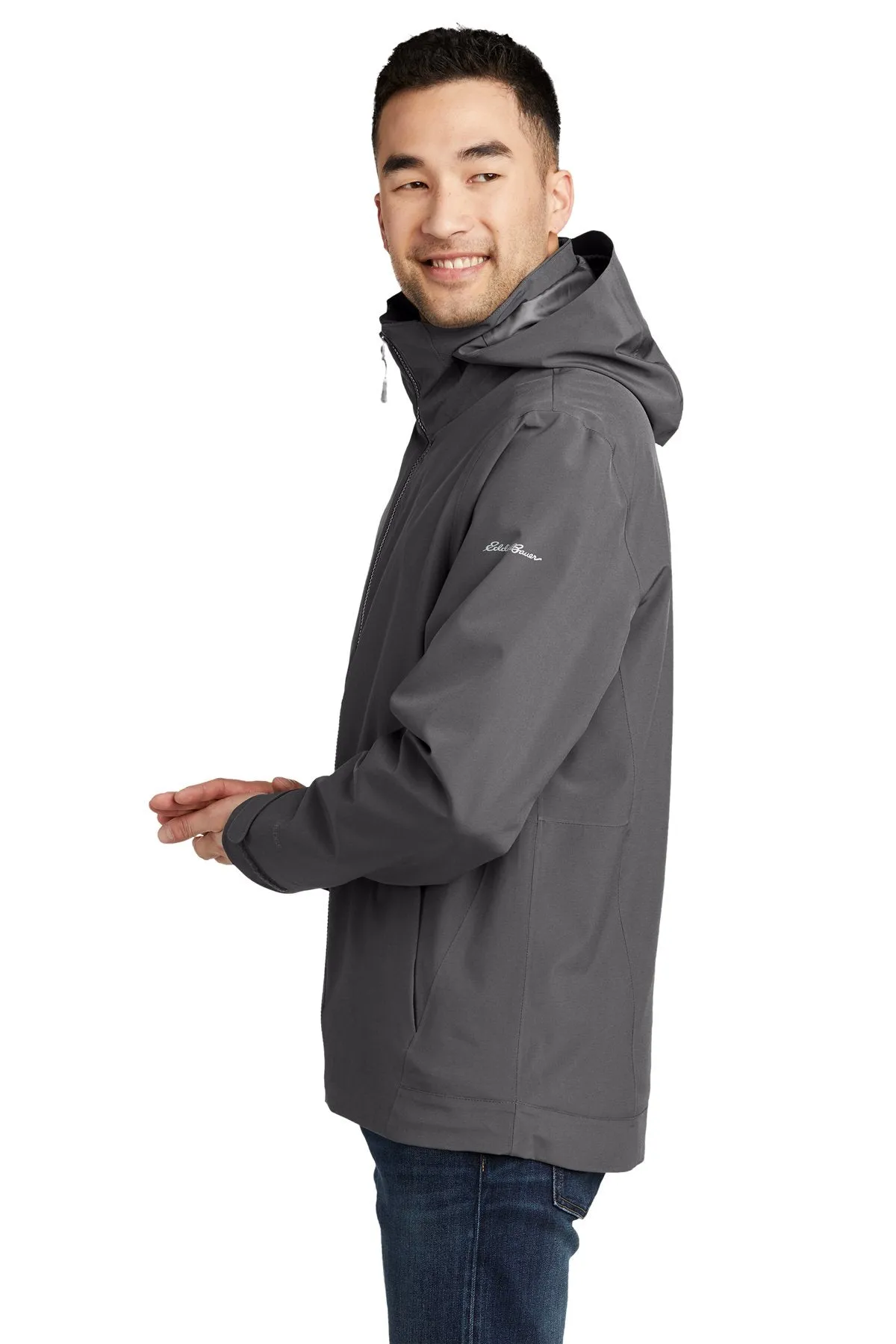 Eddie Bauer WeatherEdge 3-in-1 Jacket EB656 Grey Steel/ Metal Grey