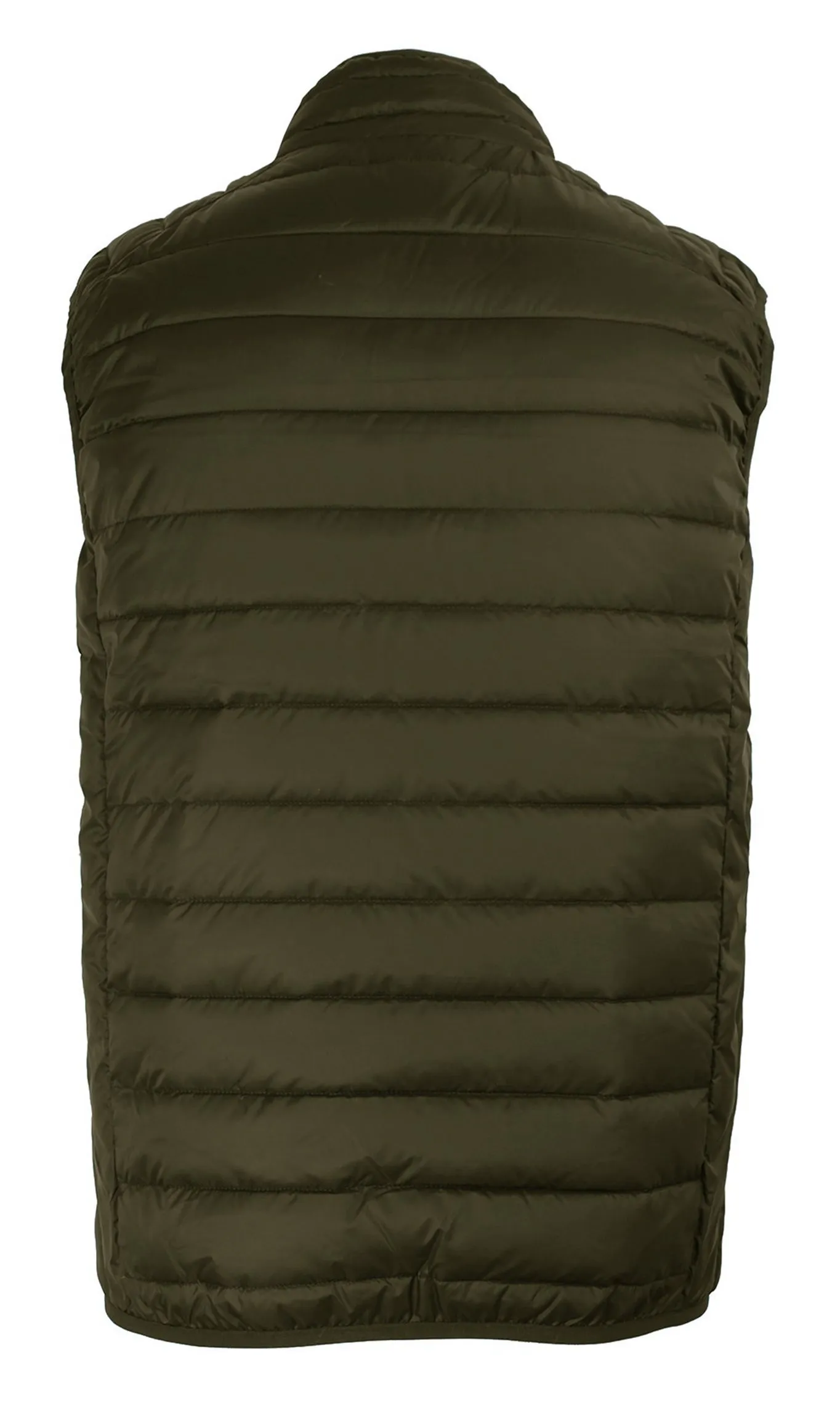 Ellesse Bardy Quilt Gilet Bodywarmer Khaki