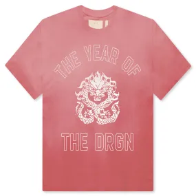 Feature x D-R-G-N Lunar Tee - Faded Red