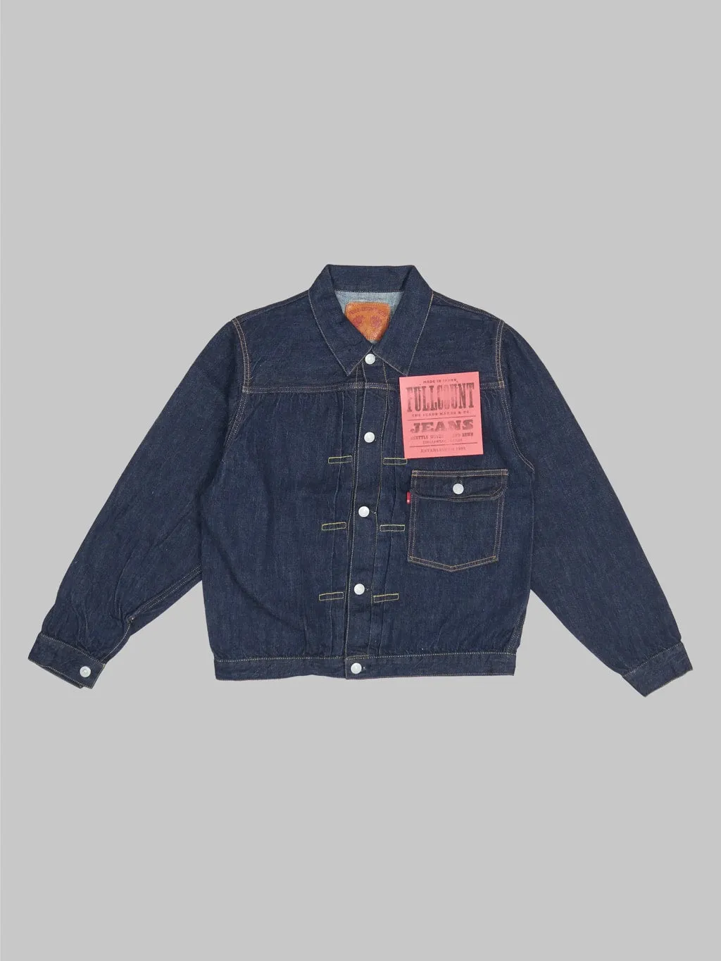 Fullcount 2107SSW 11.5oz Type I Denim Jacket (Super Smooth)