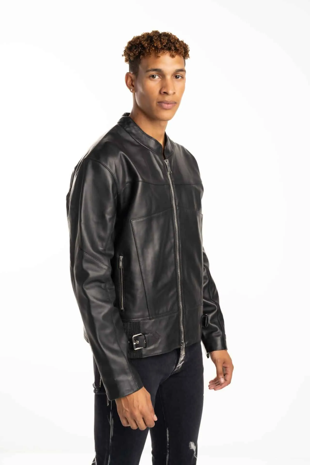 Iceberg Men’s Leather Jacket I1P ZO13 6804 9000