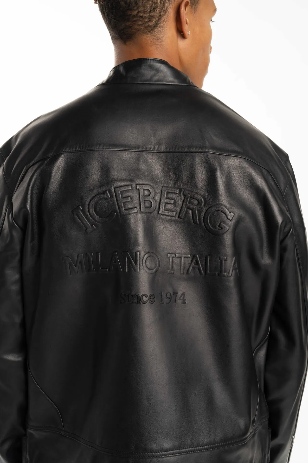 Iceberg Men’s Leather Jacket I1P ZO13 6804 9000