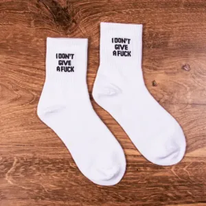 IDGAF Crew Sock