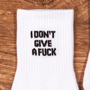 IDGAF Crew Sock