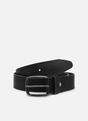 Jack & JonesJACPAUL LEATHER BELT NOOS - Nero