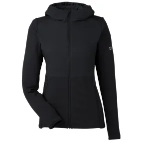 Jack Wolfskin Women's Black Pack and Go Rain Hybrid Jacket