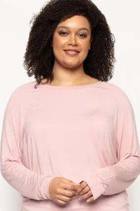 Jessica Long Sleeve Slouch Jersey Top