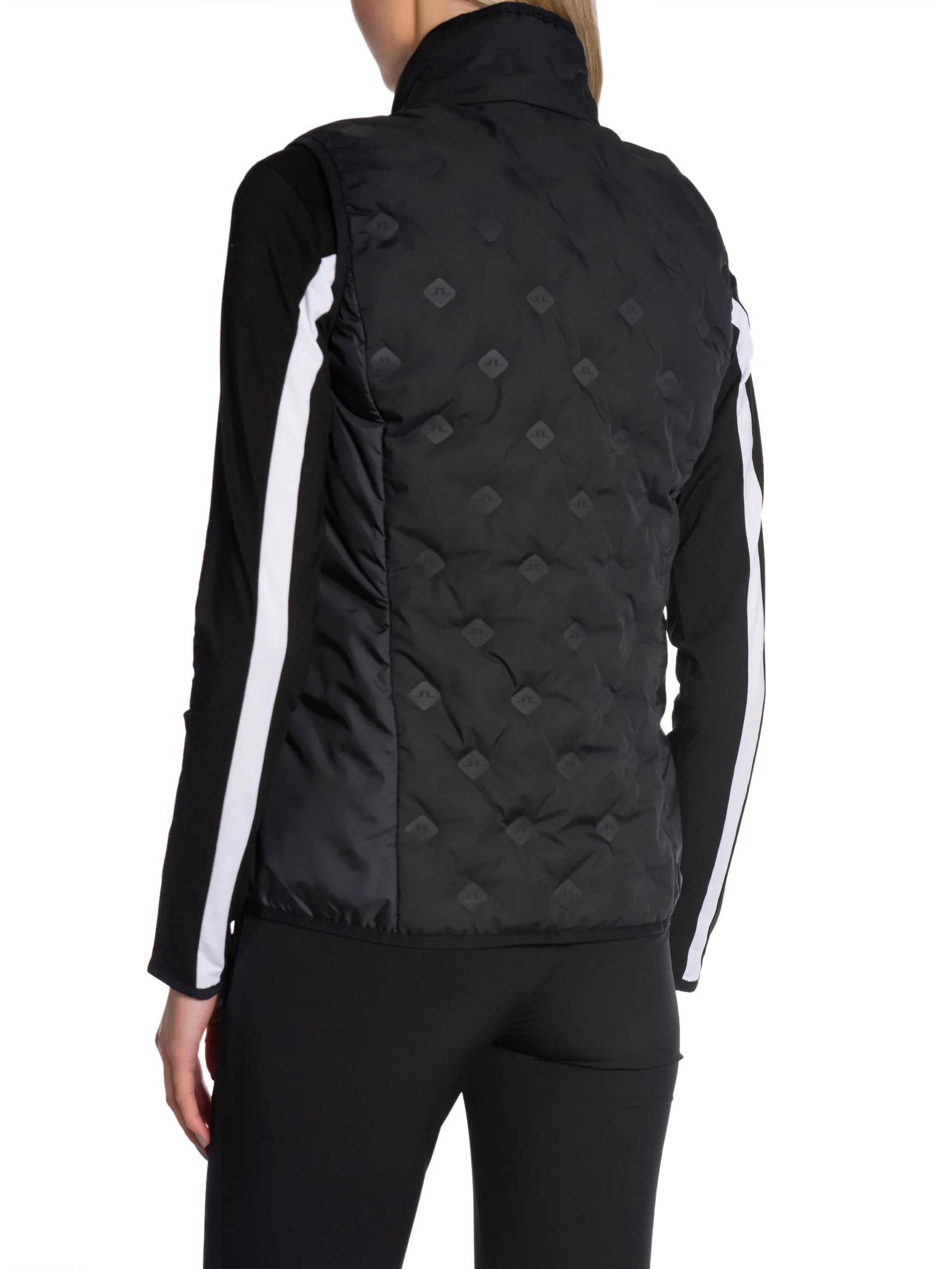 J.LINDEBERG VEST W ROSETTA HYBRID BLACK