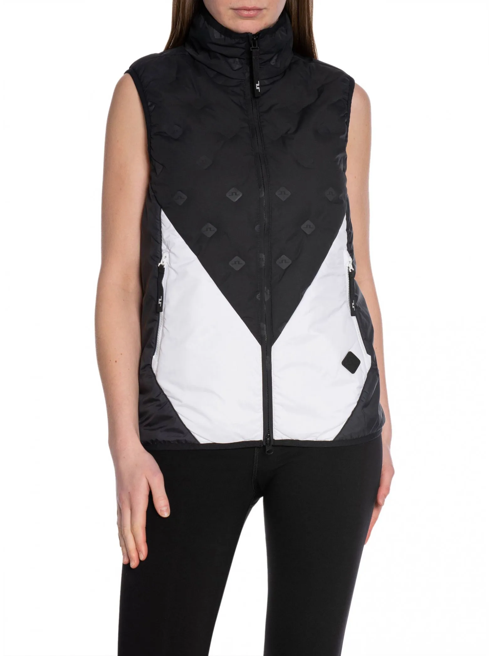 J.LINDEBERG VEST W ROSETTA HYBRID BLACK