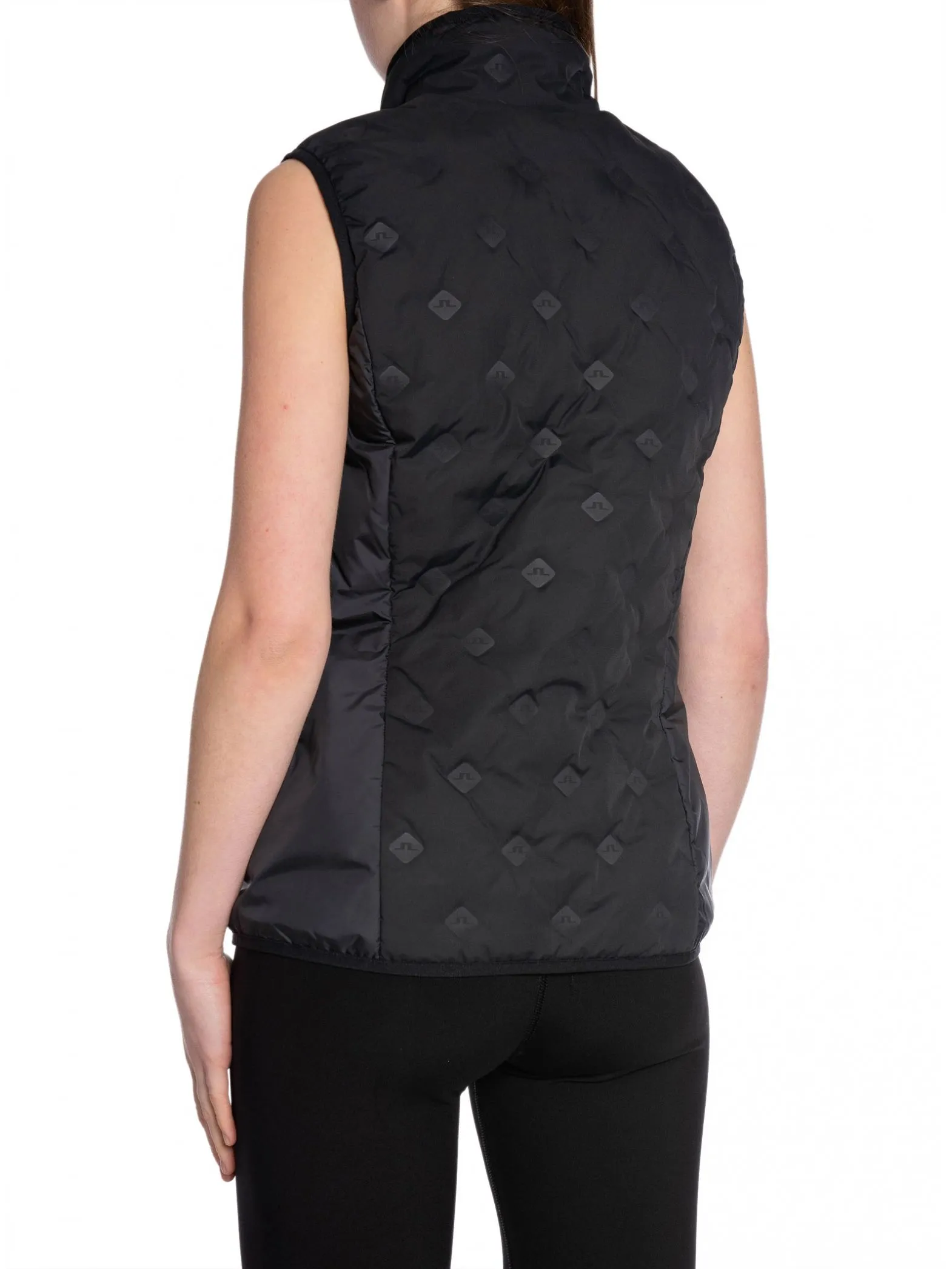 J.LINDEBERG VEST W ROSETTA HYBRID BLACK