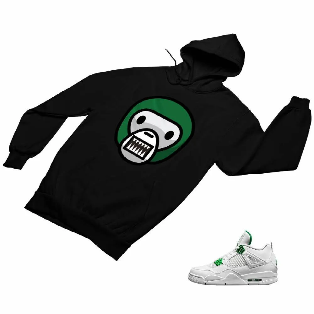 Jordan 4 Green Matching Custom Designed Hoodies JD 4-23-44