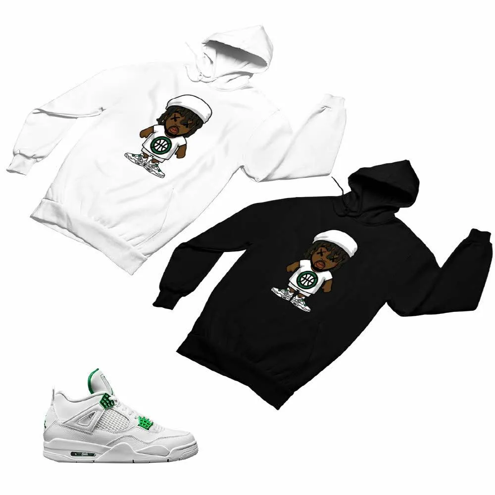 Jordan 4 Green Matching Custom Designed Hoodies JD 4-23-46