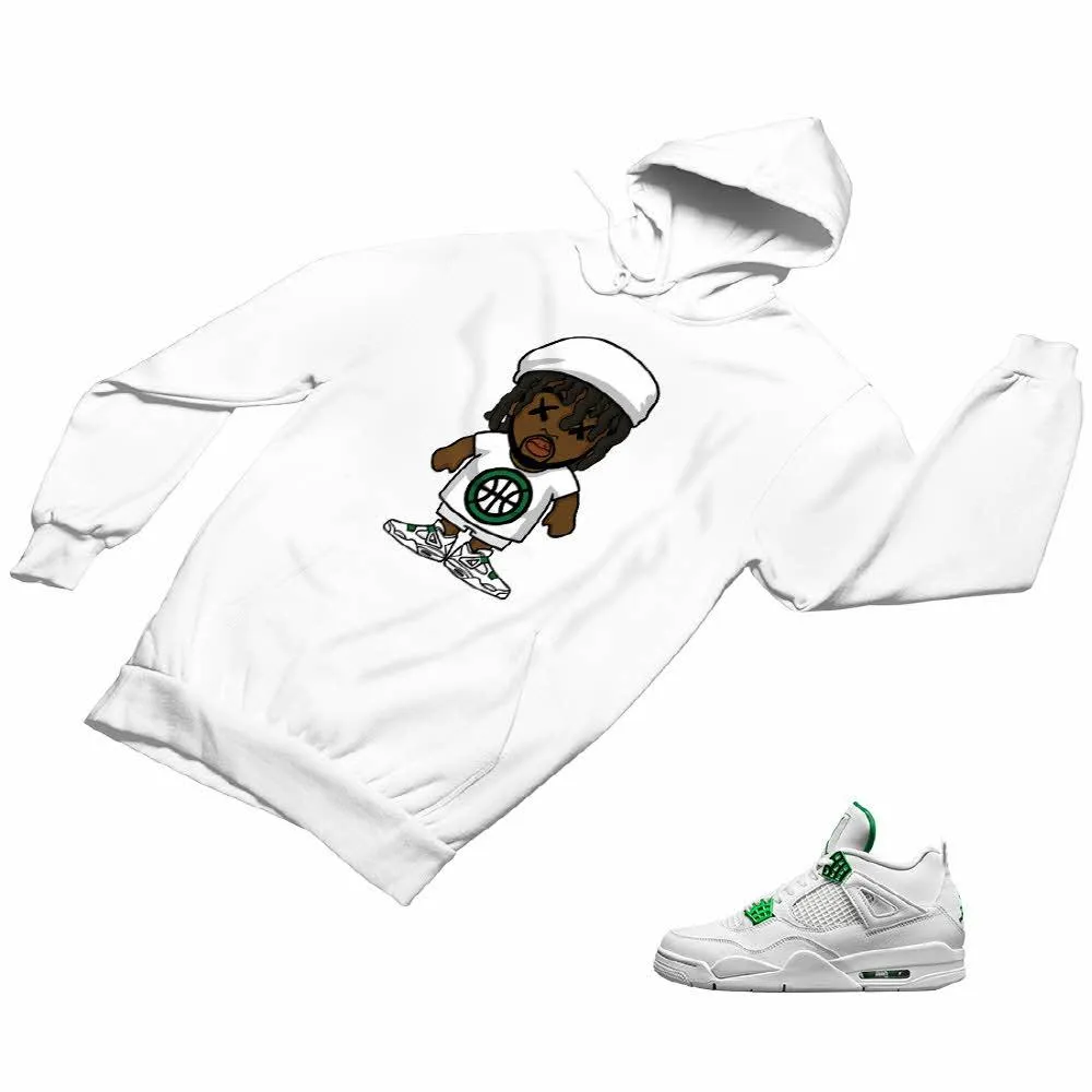 Jordan 4 Green Matching Custom Designed Hoodies JD 4-23-46