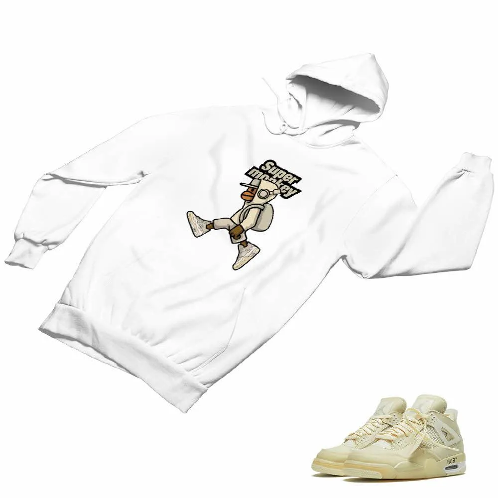 Jordan 4 Sail Matching Custom Designed Hoodies JD 4-24-11