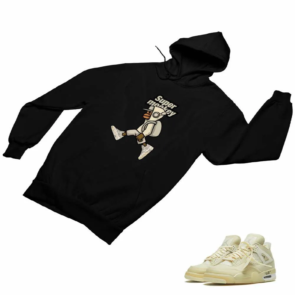 Jordan 4 Sail Matching Custom Designed Hoodies JD 4-24-11