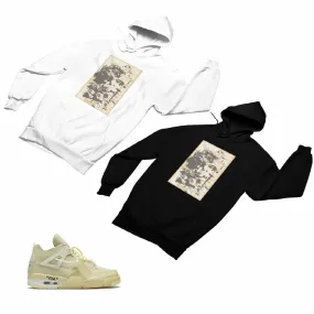 Jordan 4 Sail Matching Custom Designed Hoodies JD 4-24-16