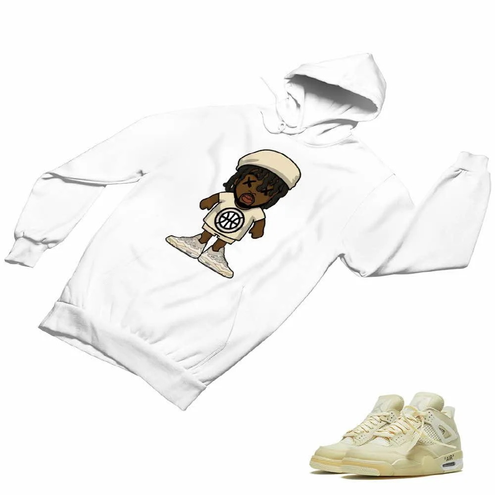 Jordan 4 Sail Matching Custom Designed Hoodies JD 4-24-31