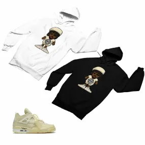 Jordan 4 Sail Matching Custom Designed Hoodies JD 4-24-31