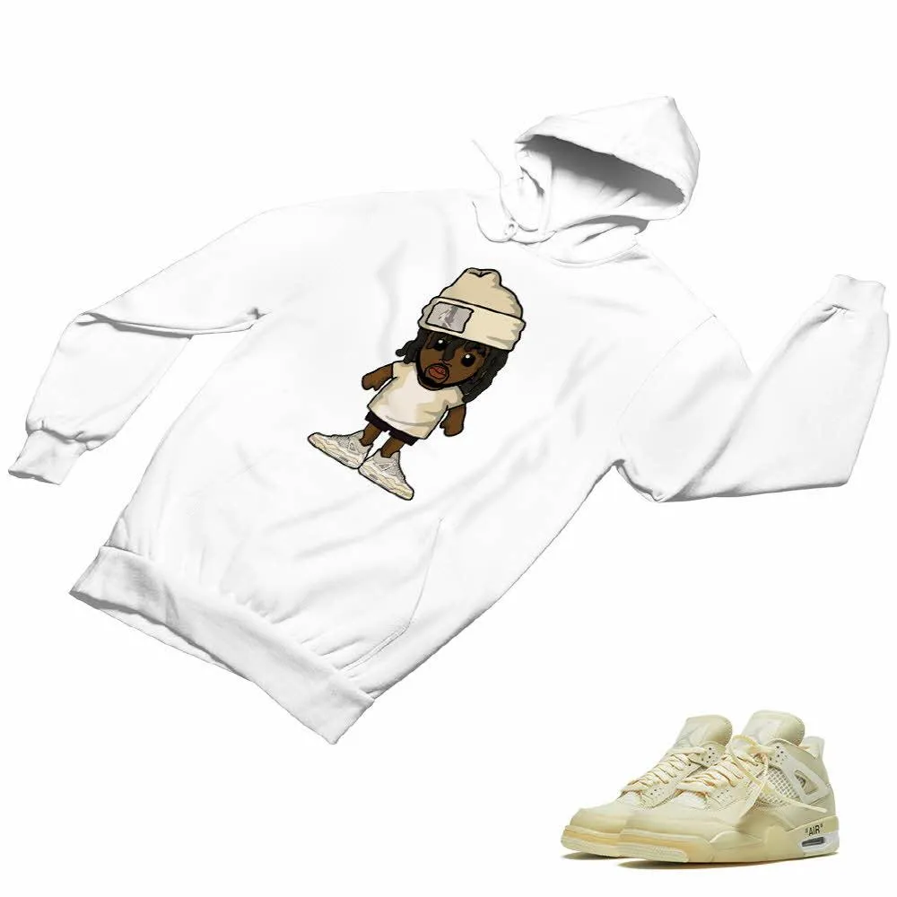 Jordan 4 Sail Matching Custom Designed Hoodies JD 4-24-32