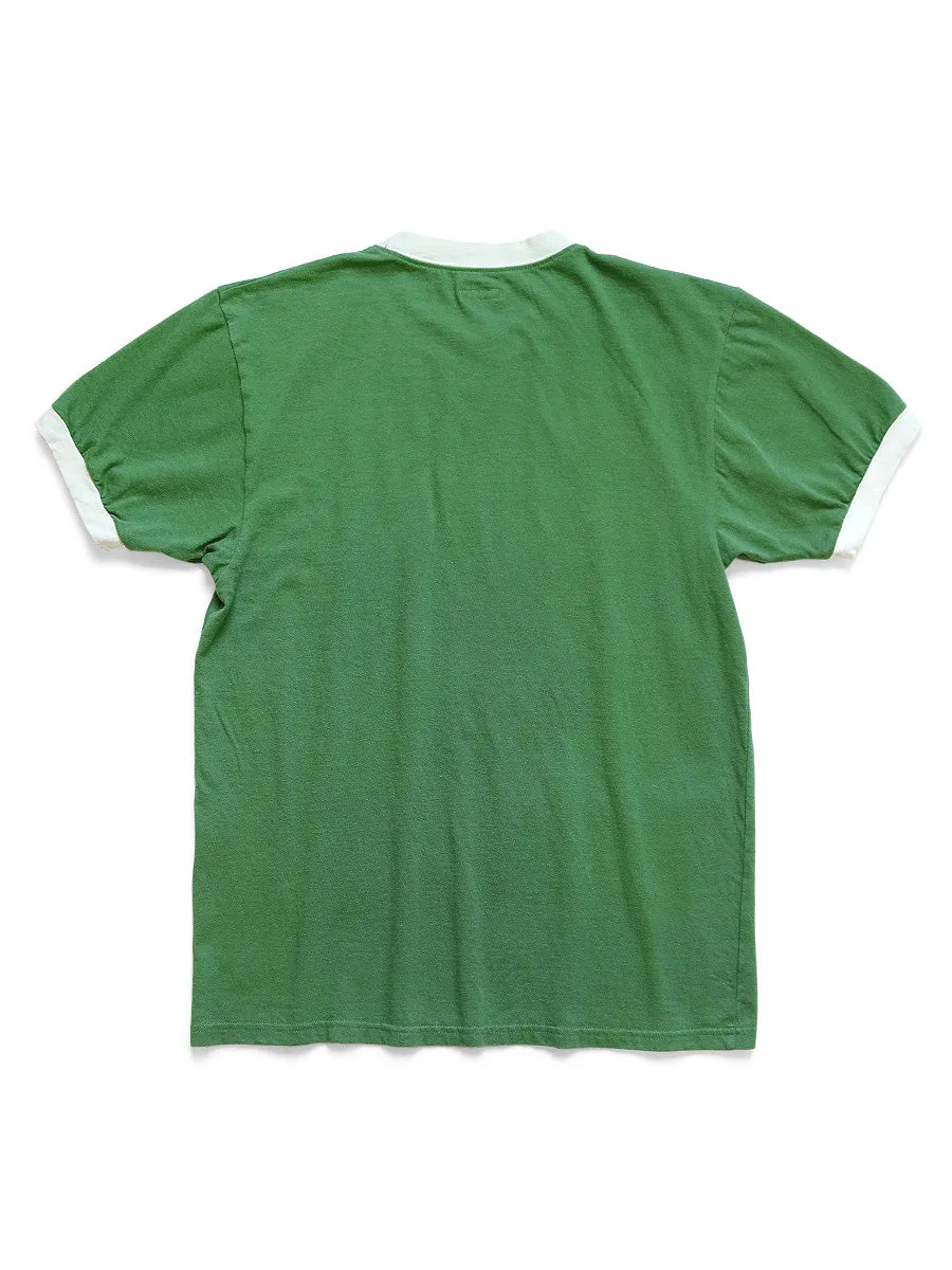 Kapital 20 T-cloth Ringer Tee (PECKISH RAINBOWYpt)