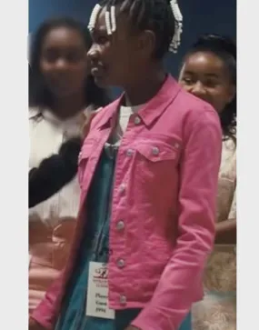 King Richard 2021 Saniyya Sidney Pink Jacket | Venus Williams Jacket