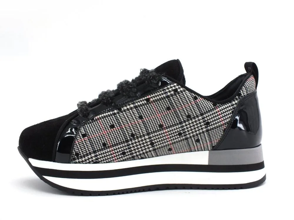 LAKE Bowling Pois Sneaker Running Black C19-BOW