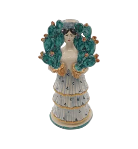 Les Ottomans Sicilian Lady Candle Holder