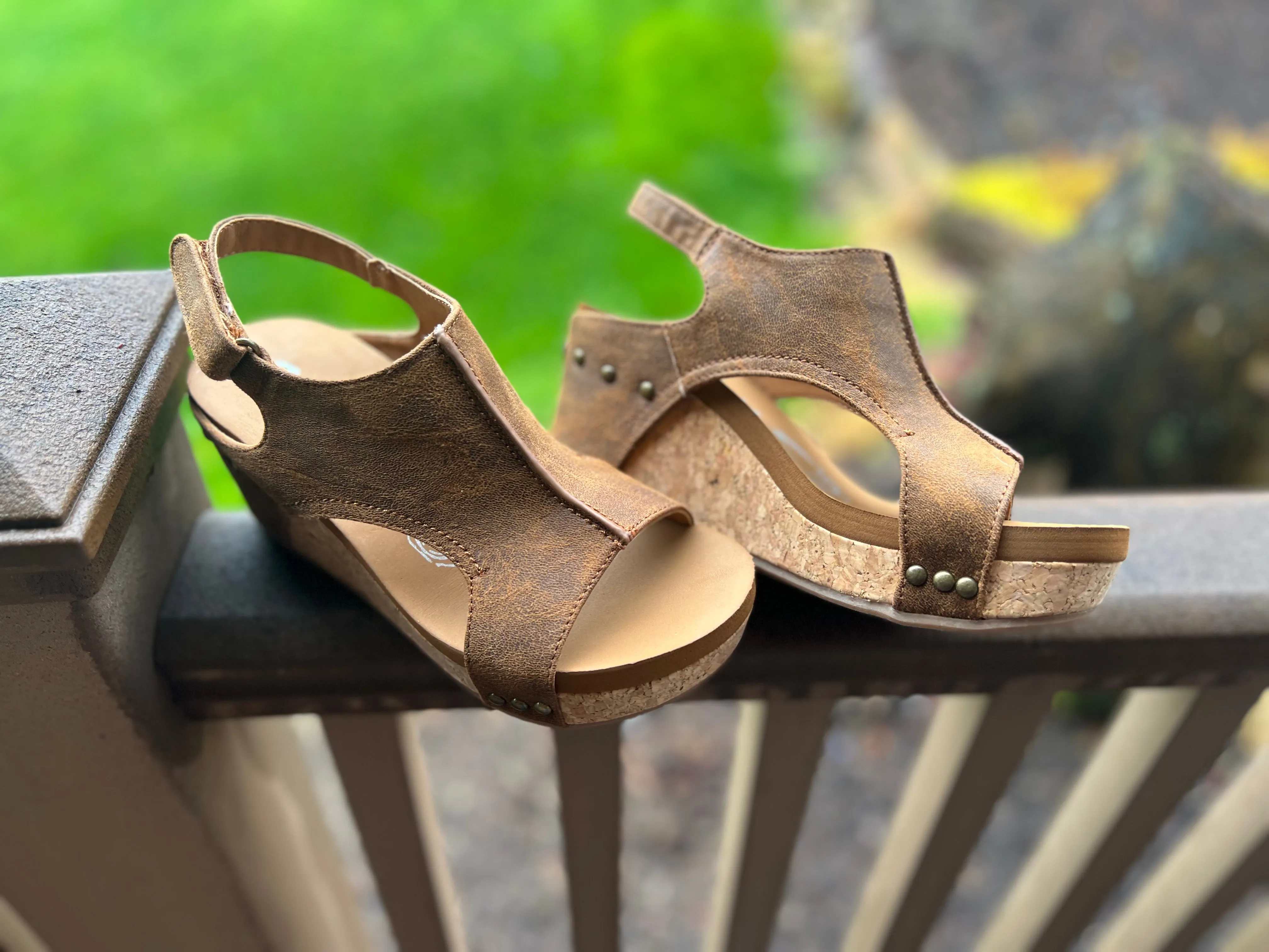 Liberty Tan Wedge Sandal (4)