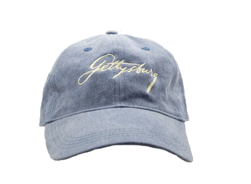 Lincoln's Script Gettysburg Hat with Cream Script - Multiple Colors