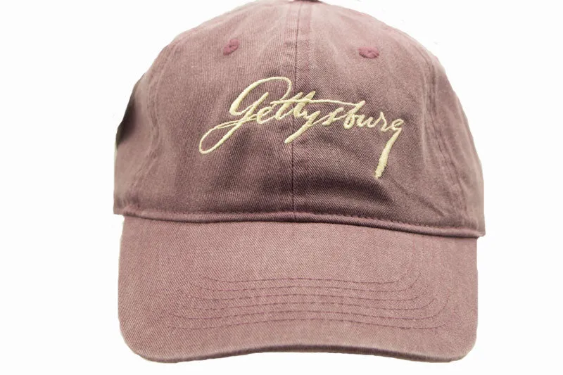 Lincoln's Script Gettysburg Hat with Cream Script - Multiple Colors