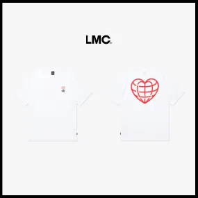 LMC  |Crew Neck Heart Unisex Street Style Cotton Short Sleeves