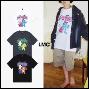 LMC  |Crew Neck Unisex Street Style Other Animal Patterns Cotton